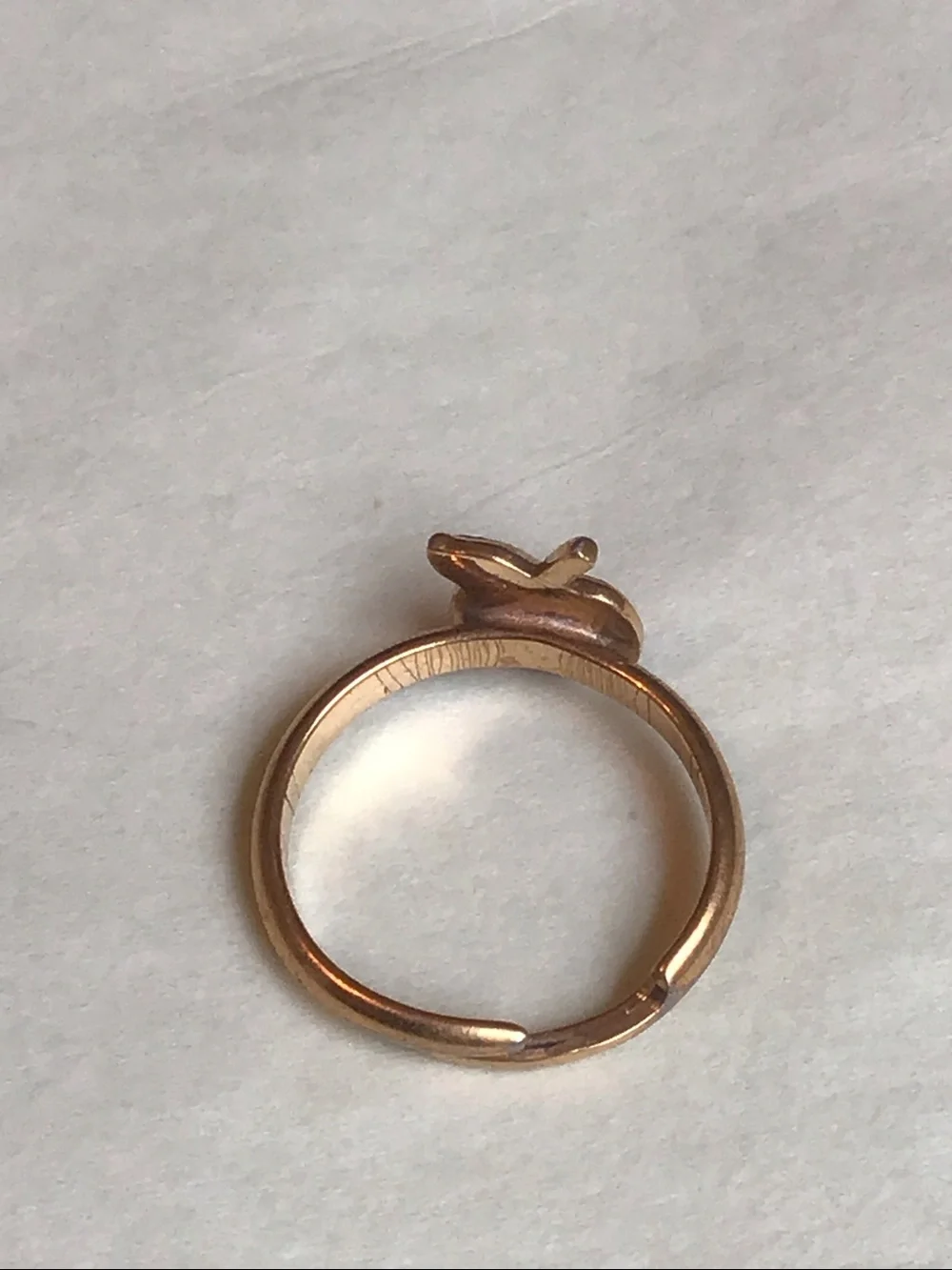 Set of 3 Fun Vtg Gold-toned and Enamel Rings, Adjustable